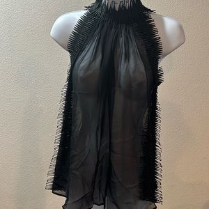 Plein Sud sheer fringe top